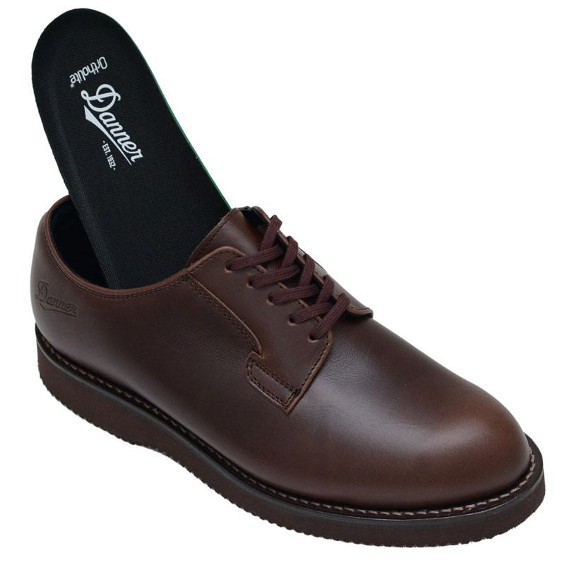 ダナー DANNER 革靴 ビジネスシューズ 防水 日本製 メンズ ポストマン ウォータープルーフ POSTMAN W/P ダークブラウン D214370 DBRの画像