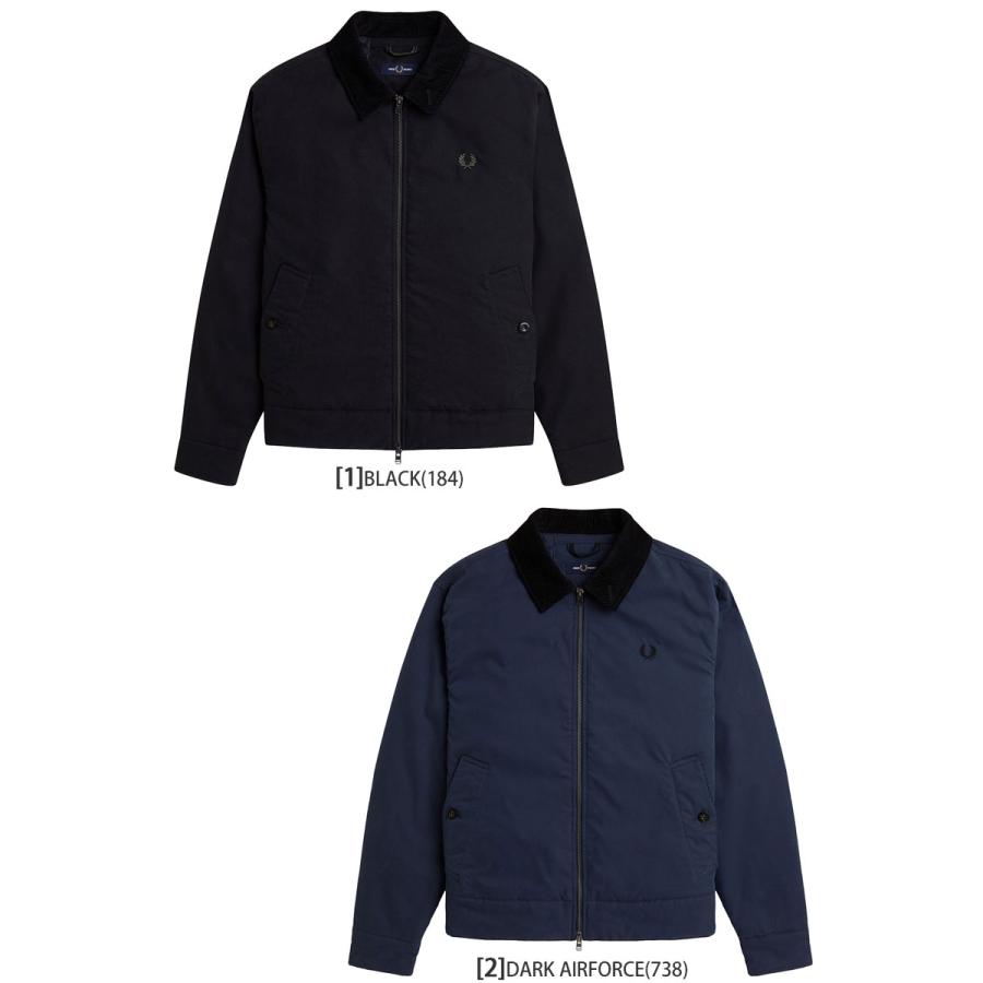 FRED PERRY（フレッドペリー） ブルゾン 中綿 メンズ コットンカバン