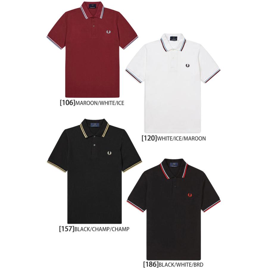 【新品 正規品】フレッドペリー FRED PERRY 英国製 ポロシャツ 40 FRED PERRY フレッドペリー ポロシャツ M12 英国製 ティップ