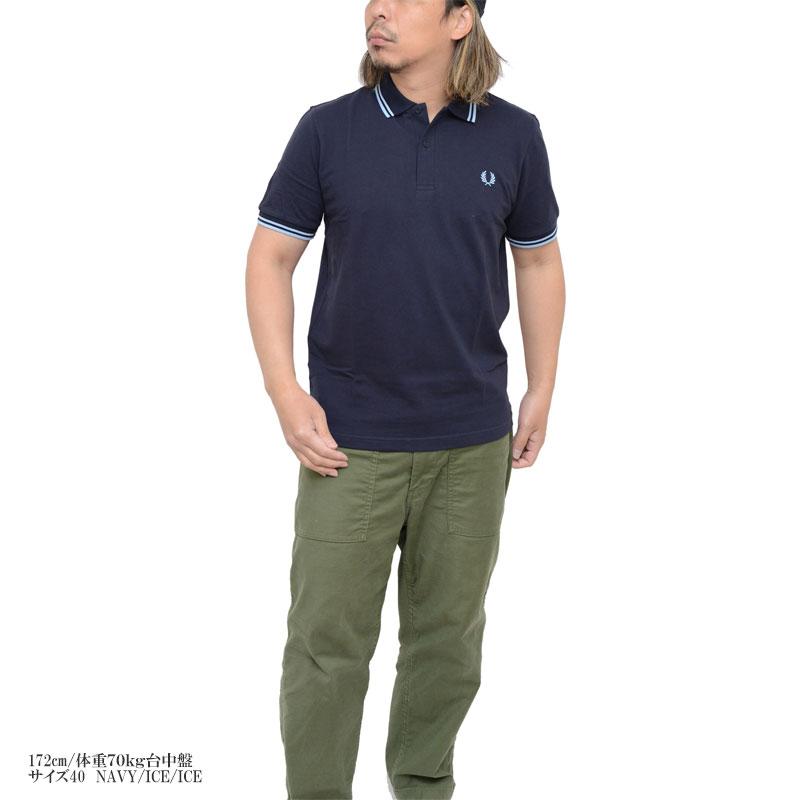 FRED PERRY（フレッドペリー） ポロシャツ 半袖 メンズ M12 英国製