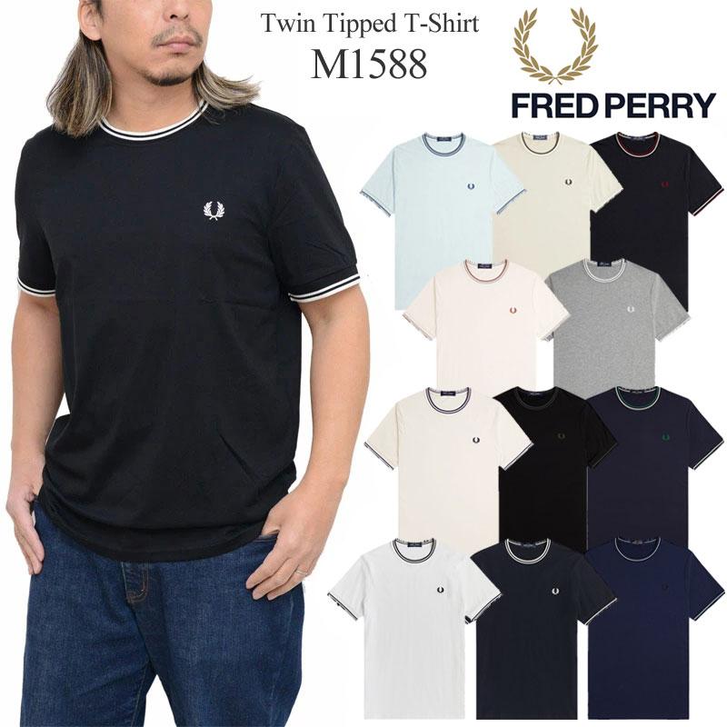 T*a様 FREDPERRY メンズ　シャツ　試着のみ FRED PERRY（フレッドペリー） FREDPERRY Tシャツ 半袖 メンズ ツイン