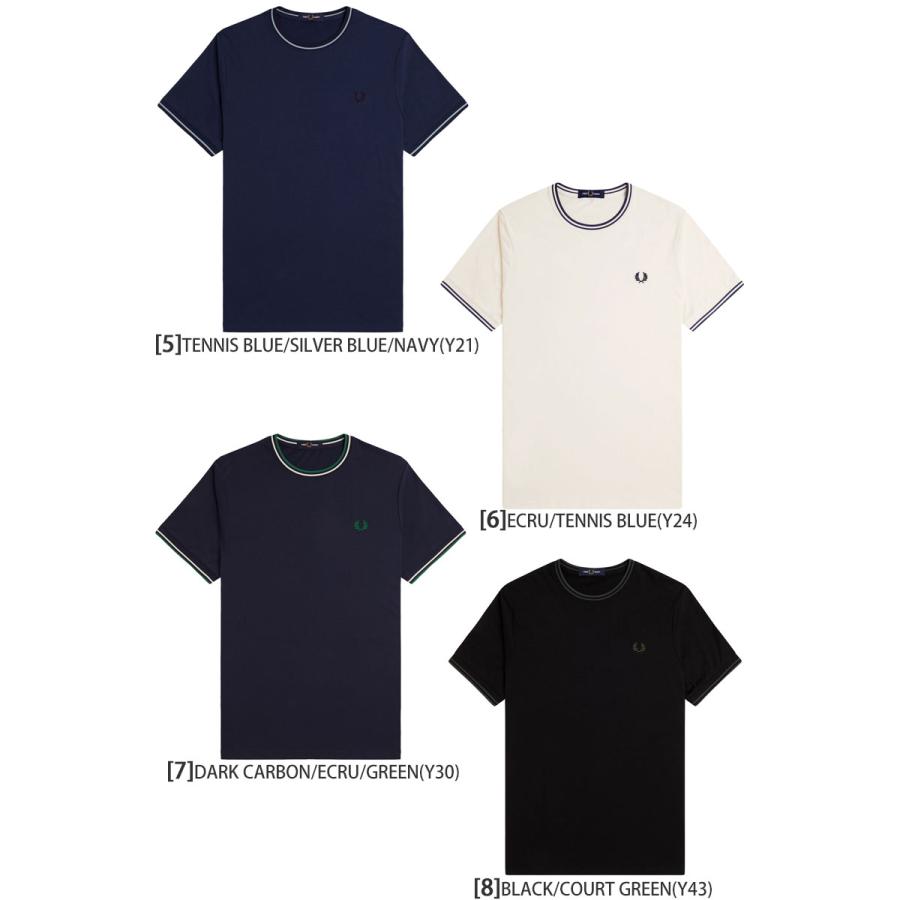 FRED PERRY（フレッドペリー） FREDPERRY Tシャツ 半袖 メンズ ツイン