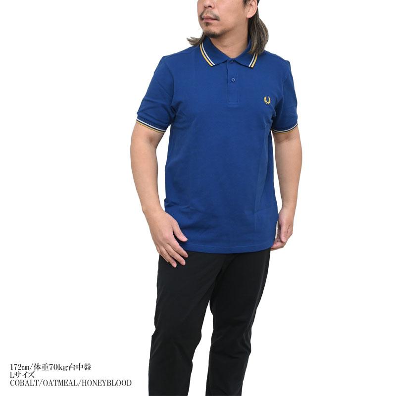 ネコ娘　FRED PERRY ポロシャツ 半袖 FRED PERRY（フレッドペリー） ポロシャツ 半袖 メンズ レデイ―ス