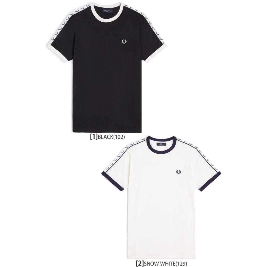 FRED PERRY（フレッドペリー） FREDPERRY Tシャツ 半袖 メンズ テープ 
