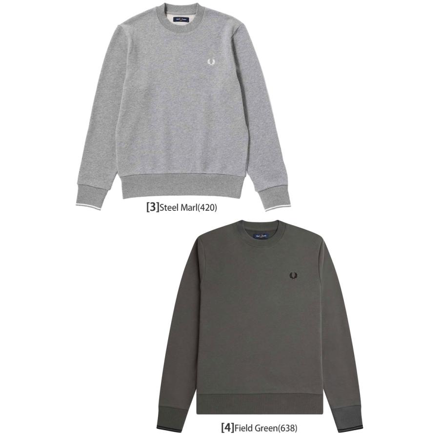 フレッドペリー FREDPERRY トレーナー メンズ クルーネックスウェットシャツ Crew Neck Sweatshirt M7535｜wannado｜03