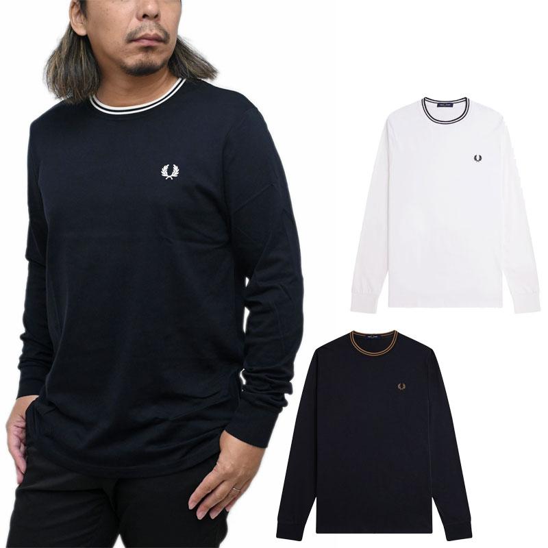 FRED PERRY（フレッドペリー） FREDPERRY Tシャツ 長袖 メンズ ツイン