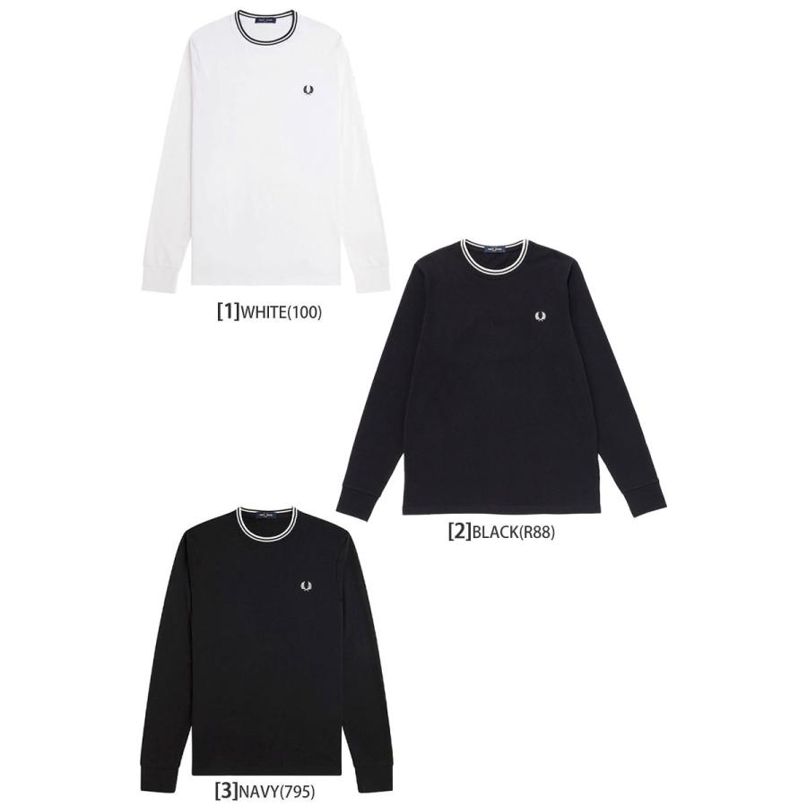 FRED PERRY（フレッドペリー） FREDPERRY Tシャツ 長袖 メンズ ツイン