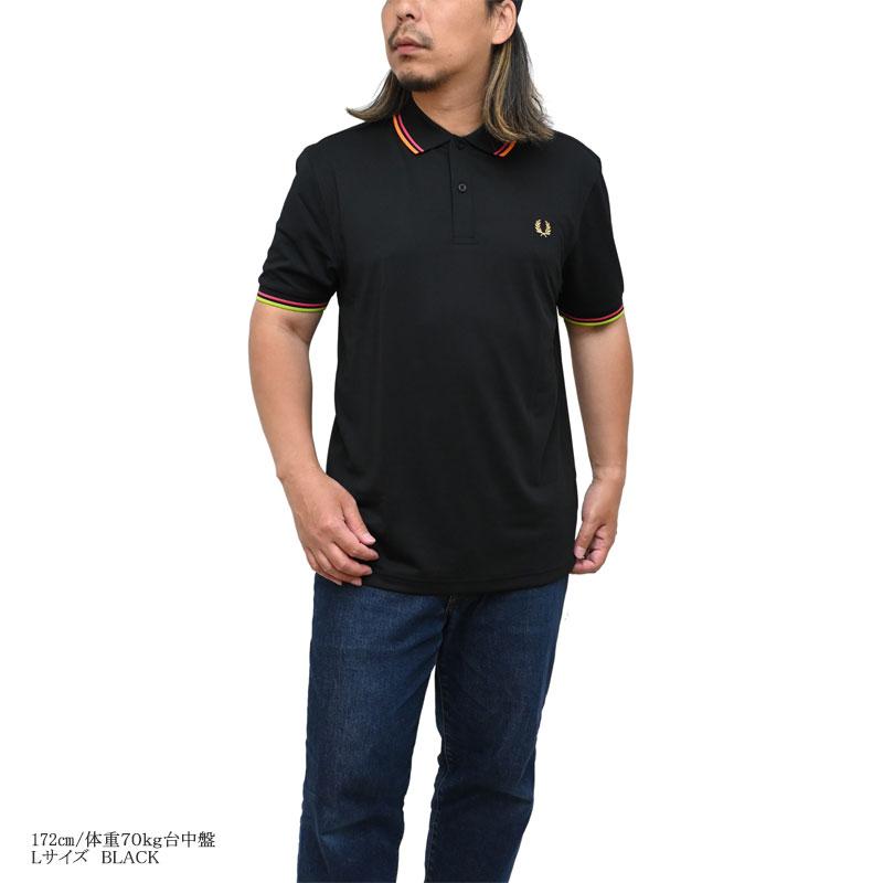 FRED PERRY 半袖ポロシャツ　2枚 FRED PERRY（フレッドペリー） ポロシャツ 半袖 メンズ ツインティップ