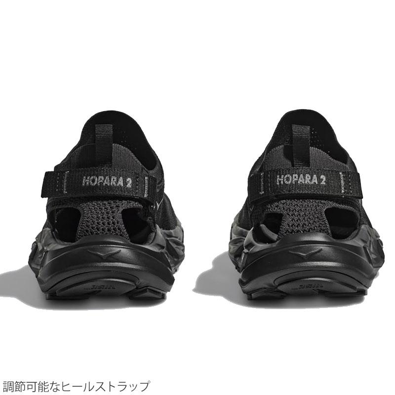 ホカ HOKA サンダル メンズ ホパラ2 HOPARA2 ブラック 1147650 BBLC