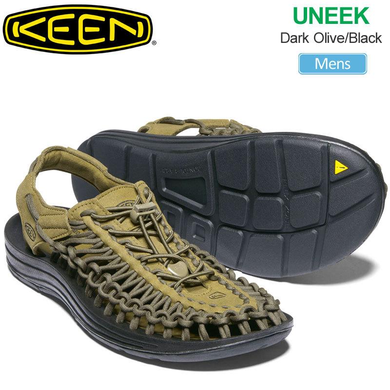 KEEN（キーン） サンダル メンズ ユニーク UNEEK ダークオリーブ