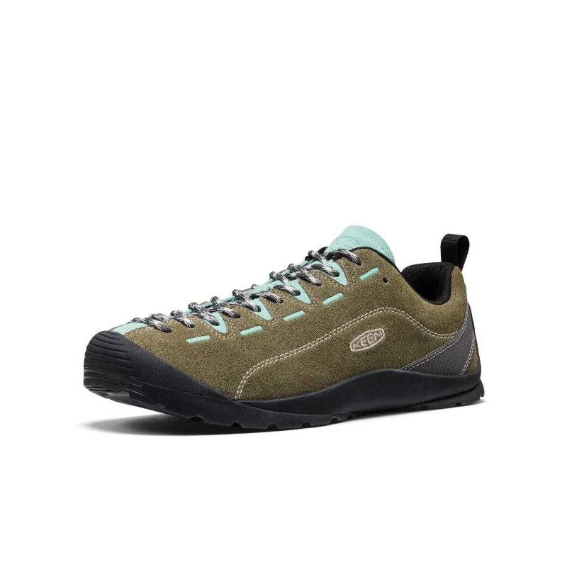 KEEN クライミングシューズ ブラウン/グリーン KEEN（キーン） メンズ スニーカー アウトドアシューズ ジャスパー