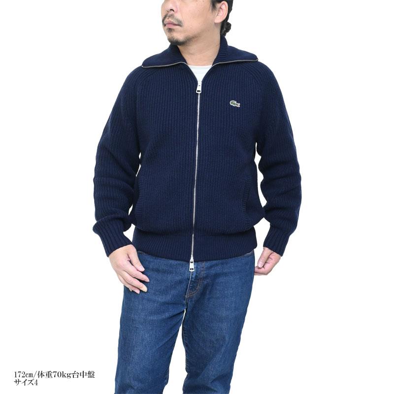 LACOSTE（ラコステ） ニット メンズ ローゲージハイネックジップ