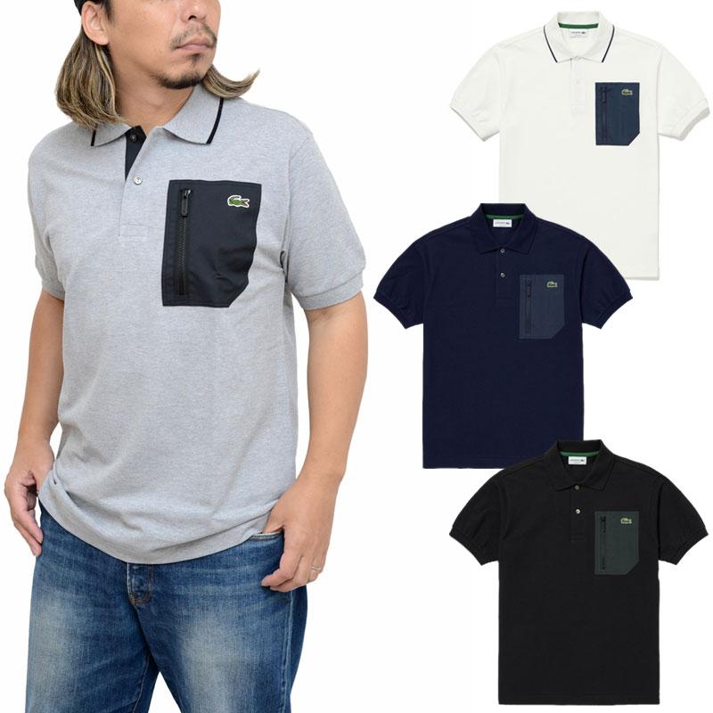 LACOSTE ラコステ ポロシャツ 半袖 日本製 メンズ アウトドア LACOSTE ラコステ ポロシャツ 半袖 日本製 メンズ アウトドア