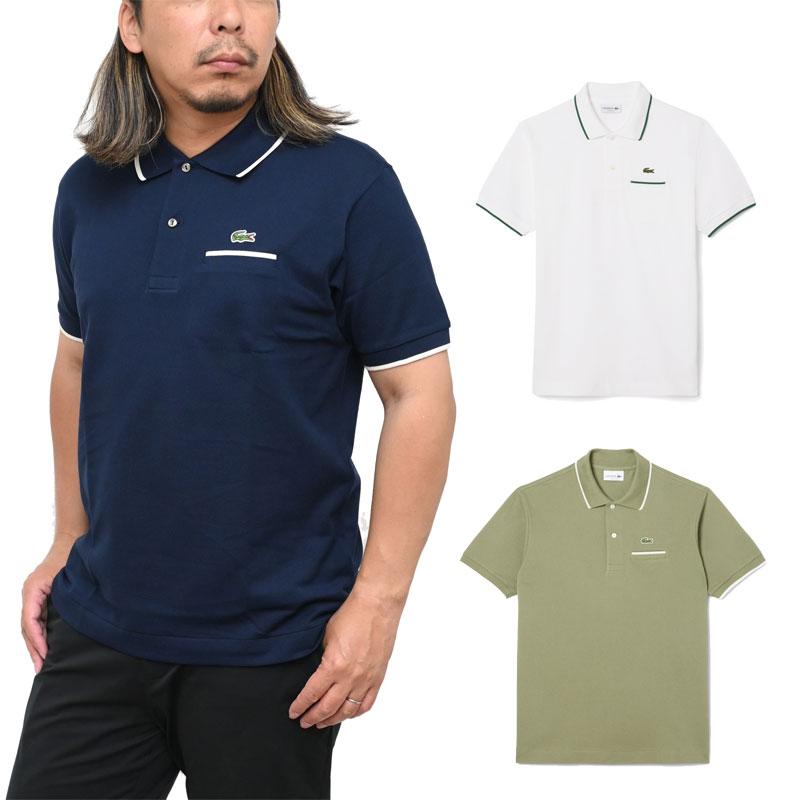 LACOSTE（ラコステ） ポロシャツ メンズ 半袖 L.12.12 トリム