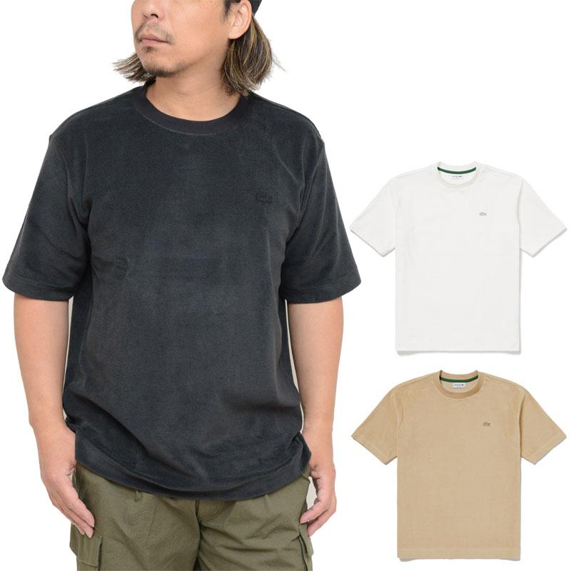 ラコステ LACOSTE Tシャツ 半袖 メンズ ハイゲージパイル地Tシャツ