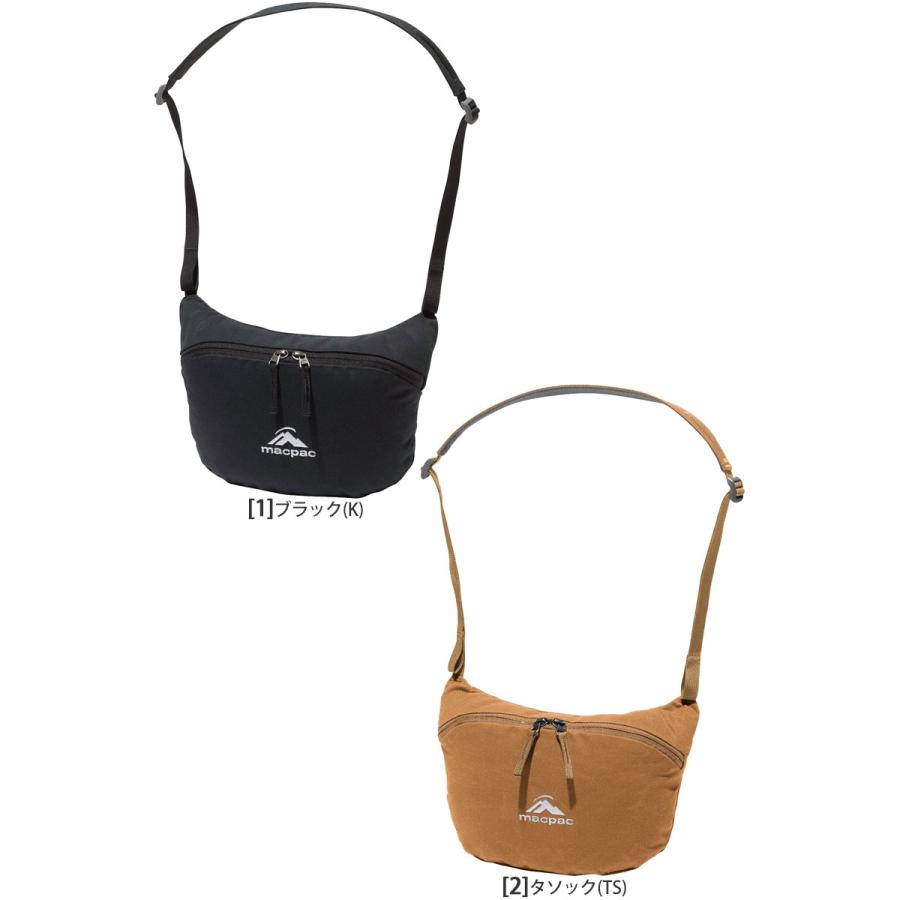 [マックパック] サコッシュ トレックショルダーS/Mサイズ MM82400/M macpac（マックパック） トレックショルダーS MM82400 K ブラック 秋冬