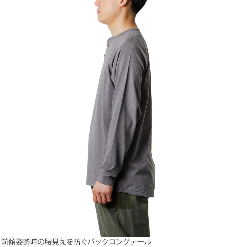 未使用　narifuri ナリフリ カラーパネル　ミッドネックニット ナリフリ narifuri Tシャツ 長袖 メンズ NFCアクティブメッシュ