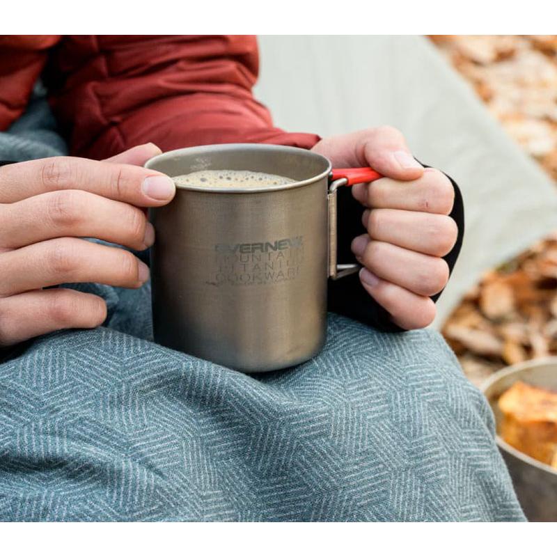 EVERNEW（エバニュー） キャンプ用品 チタン マグカップ Ti FH Mug 300