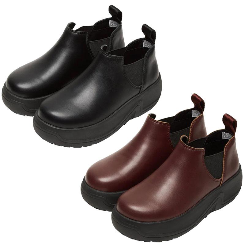 サイドゴアブーツ　SHAKA SHAKA（シャカ） 厚底 サイドゴアブーツ レディース ショート