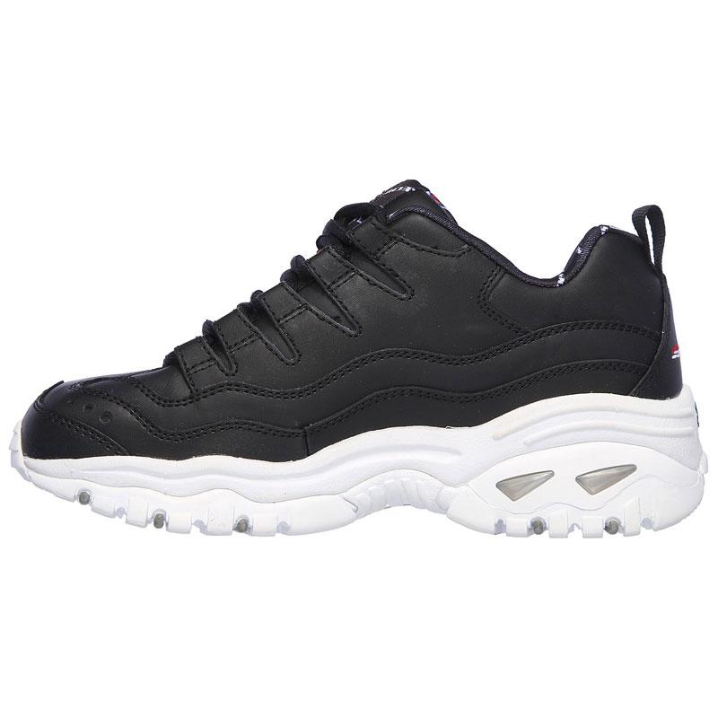 スケッチャーズ Skechers レディース スニーカー 厚底 エナジーレトロヴィジョン ブラック ホワイト 23 25cm Energy Retro Vision Skc Wannado 通販 Yahoo ショッピング