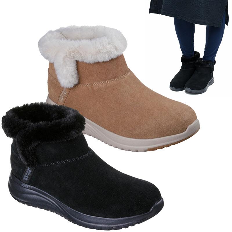 SKECHERS（スケッチャーズ） レディース 防水ブーツ スリップインズ