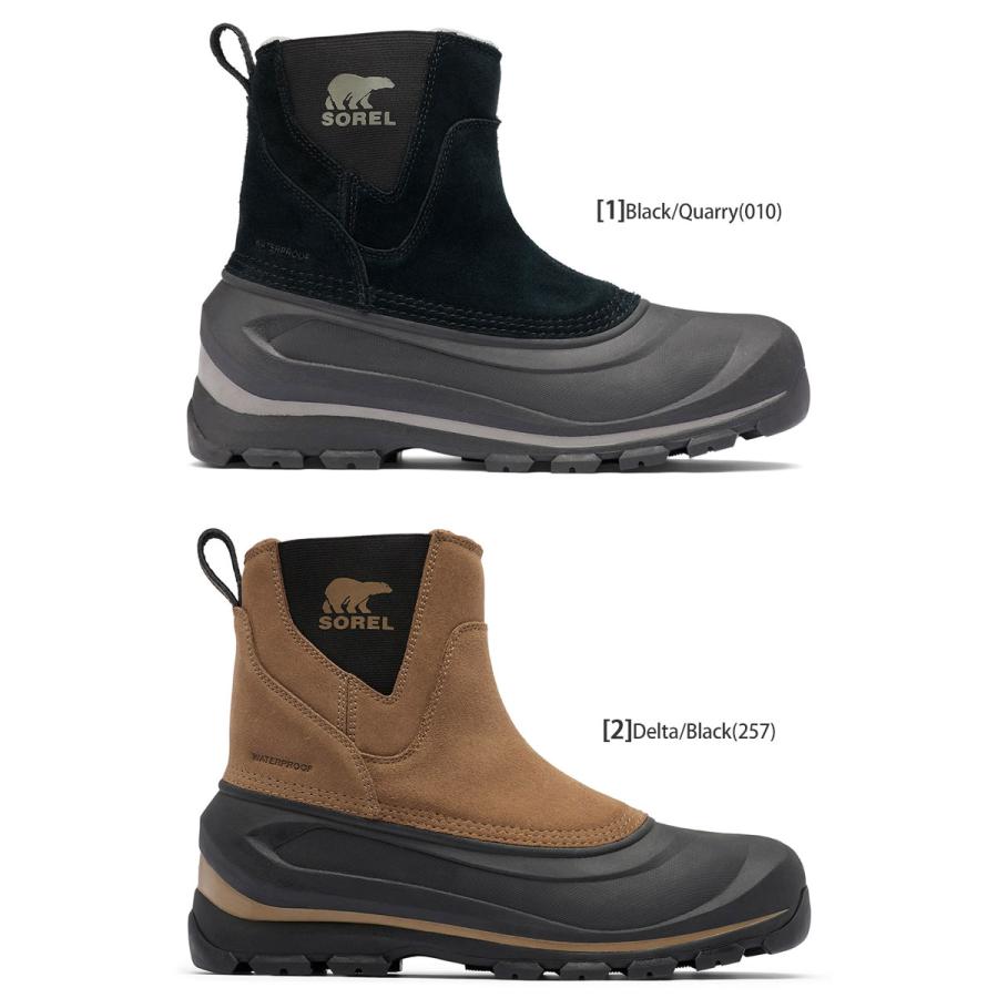 SOREL（ソレル） スノーブーツ メンズ バクストンプルオンブーツ