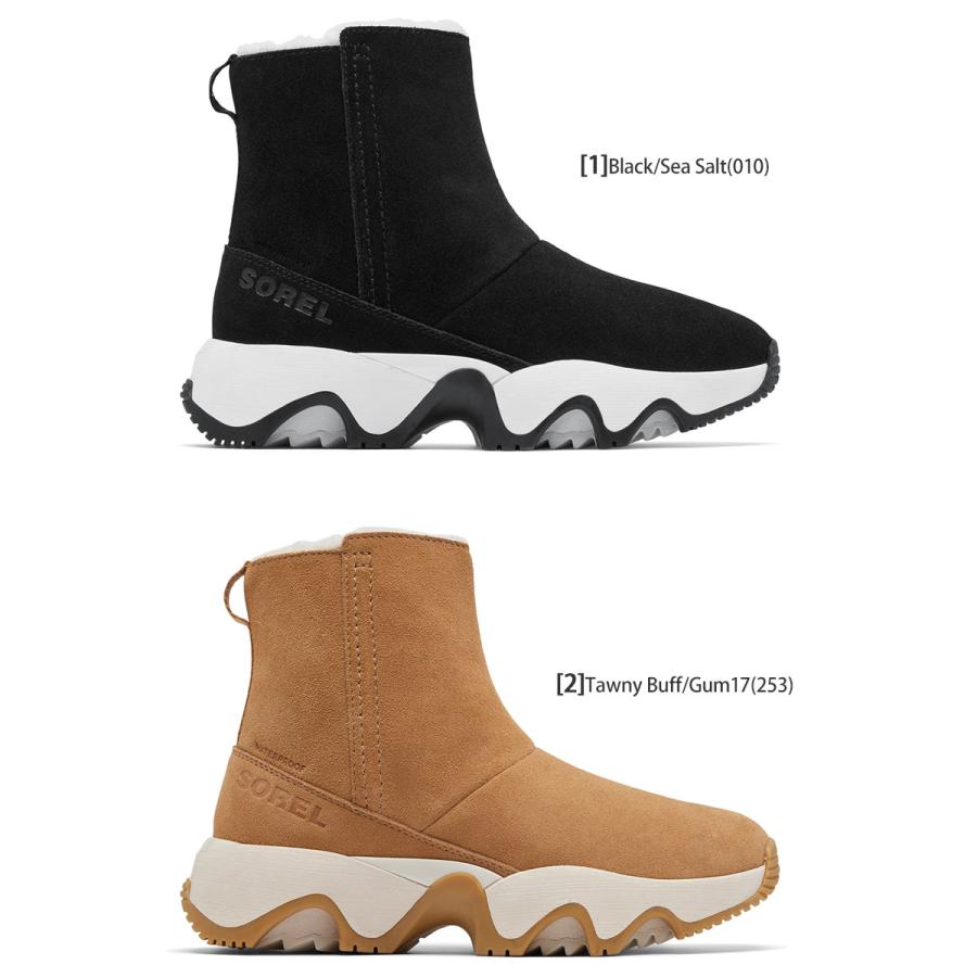 【新品未使用品】SOREL ソレル キネティックショート スエード 25cm SOREL（ソレル） スノーブーツ レディース キネティックインパクト