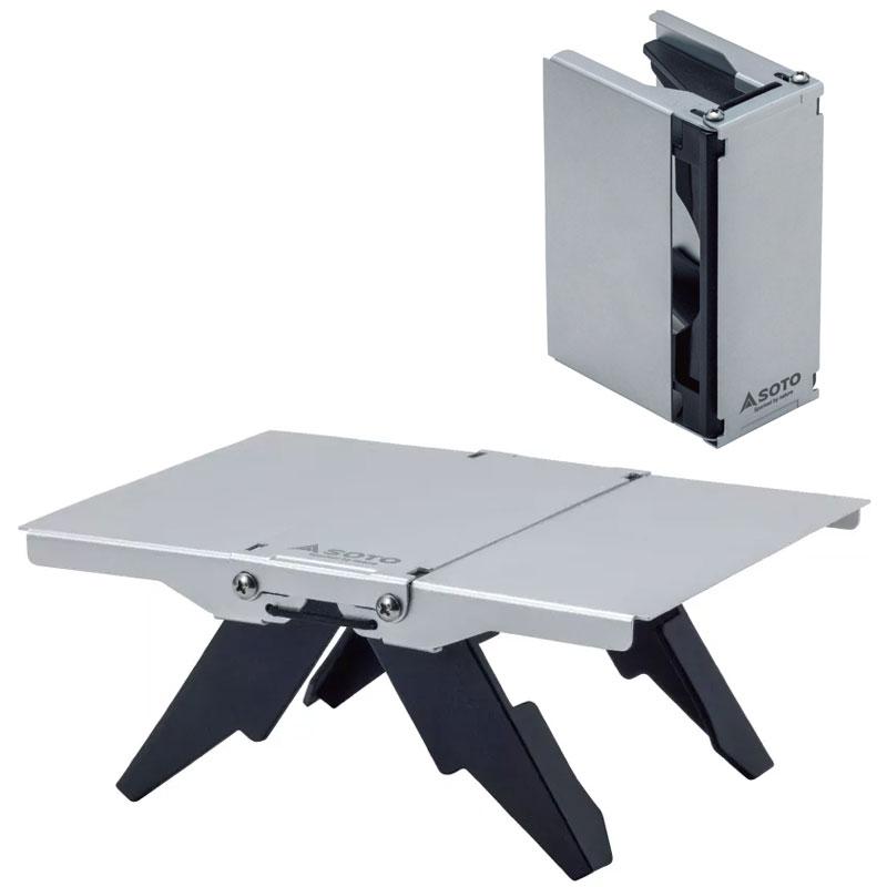 ソト（SOTO） 【5月9日発売予定】 コンパクトテーブル Trail TabA Amazon | ソト(SOTO) トレイルテーブル Trail Table (ST-350 TriTrail