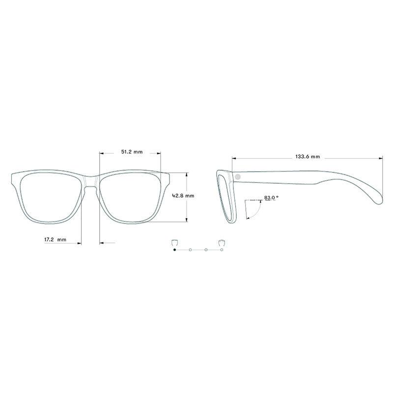 サンスキー SUNSKI サングラス 偏光 UVカット ウェイファーラー型 メンズ レディース ユニセックス ヘッドランド ブルー Headlands Blue SUNHL-BL