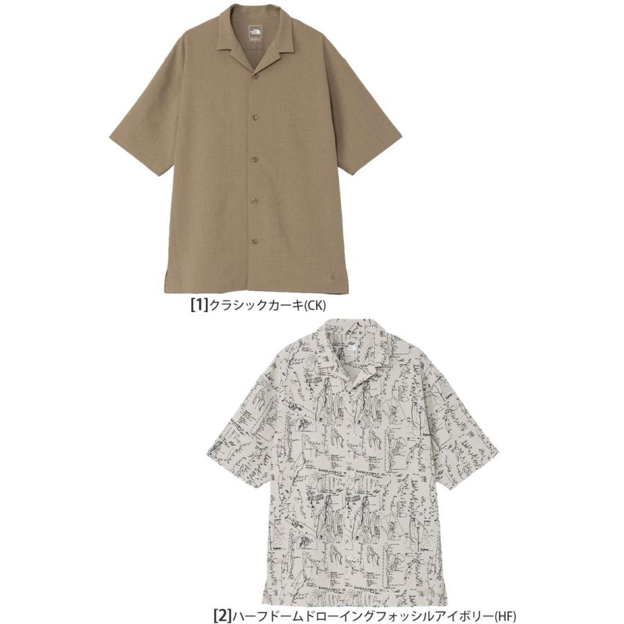THE NORTH FACE（ザ ノースフェイス） 開襟シャツ 半袖 メンズ