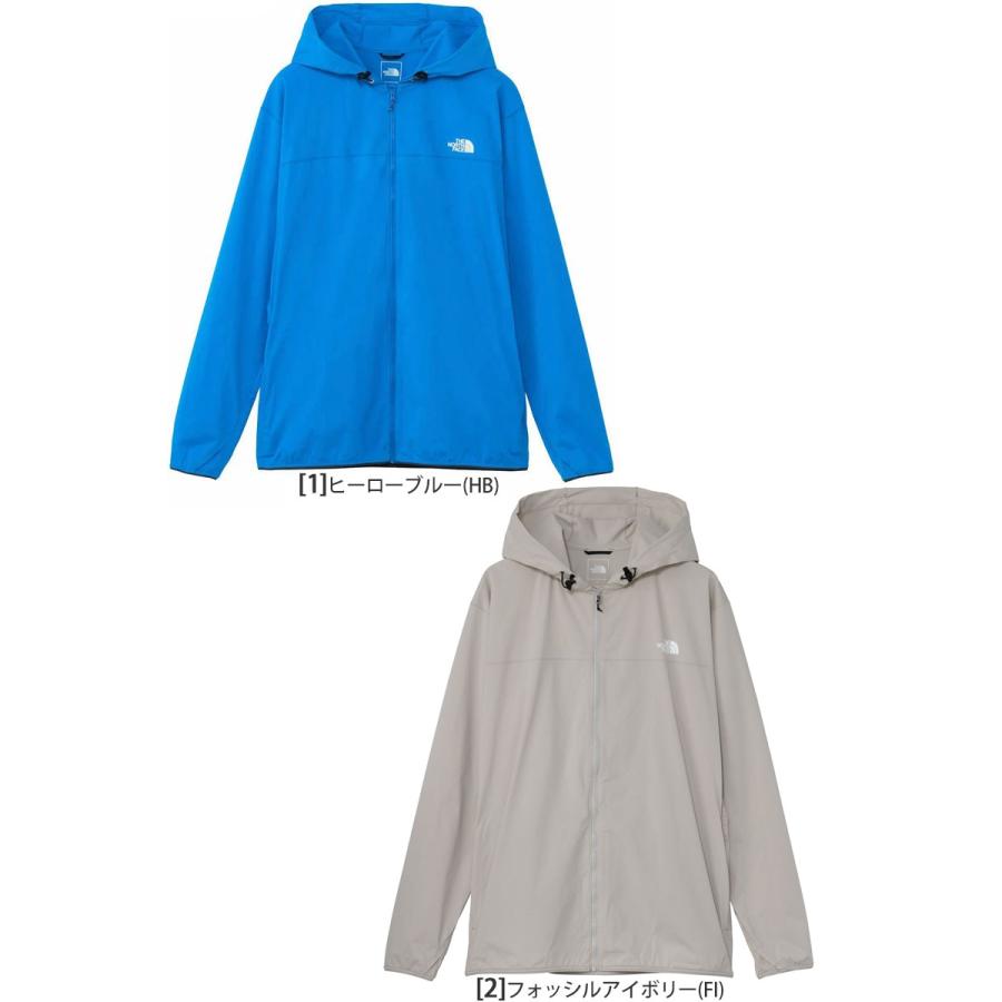 ノースフェイス ストレッチUVカットサンシェイドフルジップフーディL ネイビー THE NORTH FACE（ザ ノースフェイス） パーカー ラッシュガード 長袖