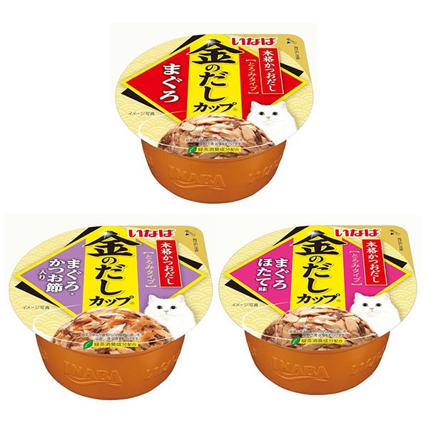 いなばペットフード 金のだしカップ 24個パック まぐろバラエティ