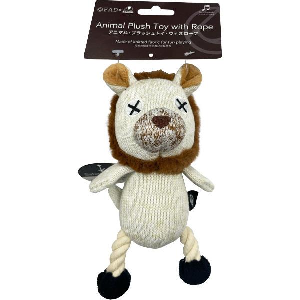 年末のプロモーション Fad アニマル プラッシュトイ ウィズロープ ライオン S