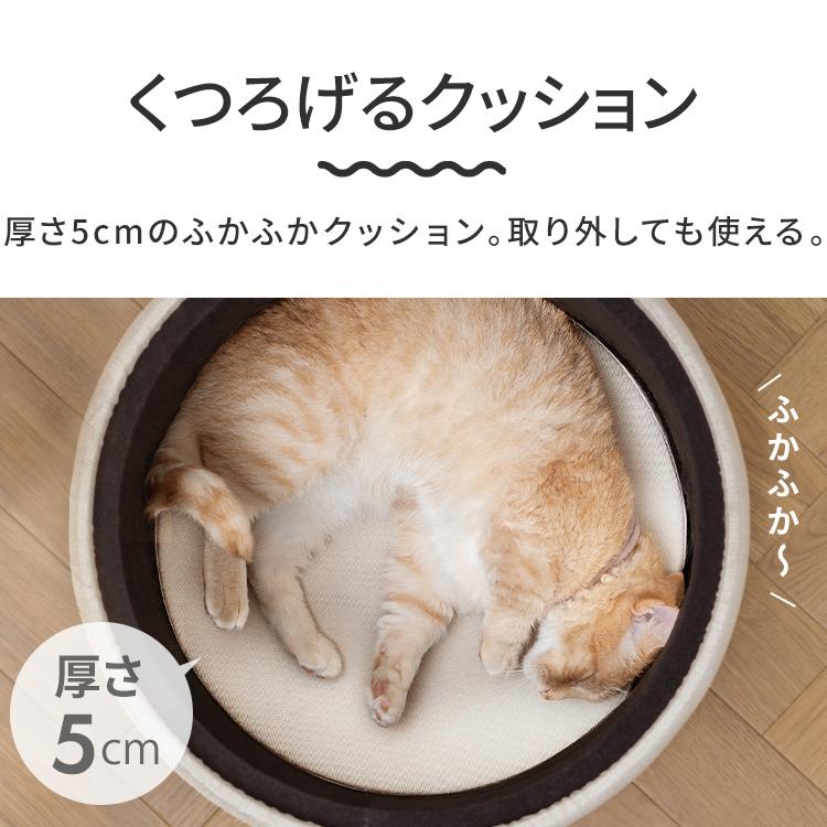 犬 猫 ベッド ハウス ペットベッド プライウッドペットハウス 猫家具 PW-PH44 ナチュラル アイリスオーヤマ|wannyan|11