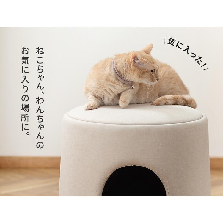 犬 猫 ベッド ハウス ペットベッド プライウッドペットハウス 猫家具 PW-PH44 ナチュラル アイリスオーヤマ|wannyan|08