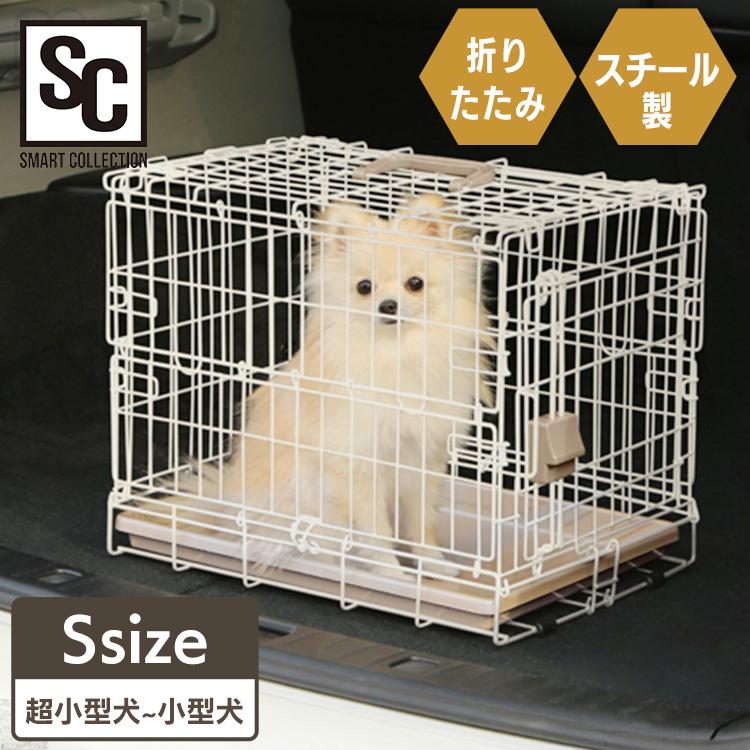 IRIS OHYAMA（アイリスオーヤマ） 犬 ケージ 屋根付き 折りたたみ 