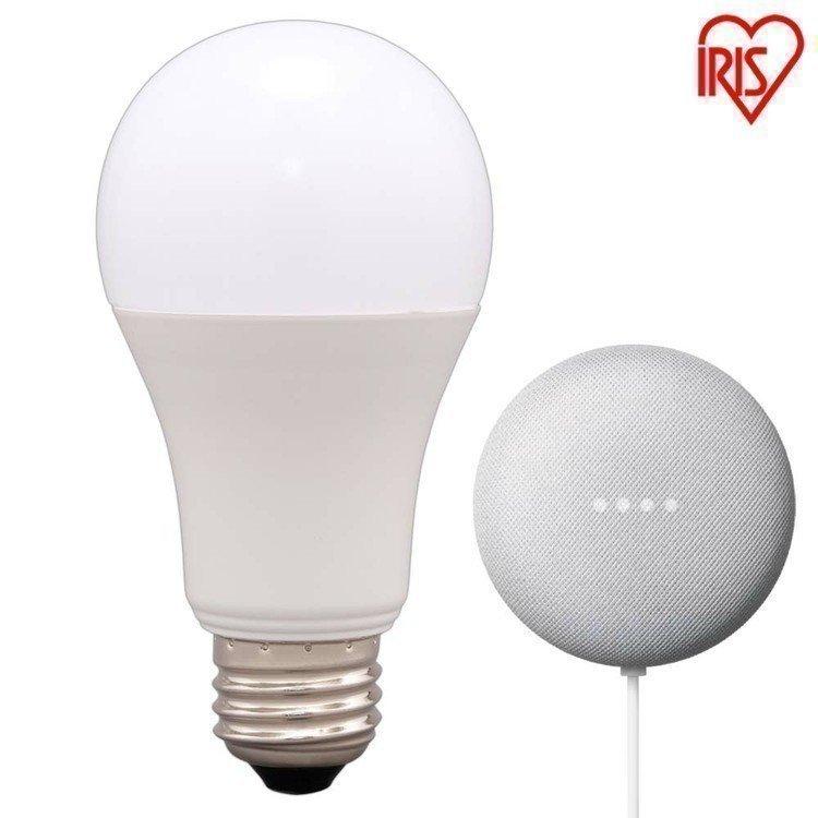 Led電球 E26 広配光 60形相当 調光 Aiスピーカー Lda9l G D 86aitg Google Nest Mini アイリスオーヤマ 2454 わんことにゃんこのおみせ 通販 Yahoo ショッピング