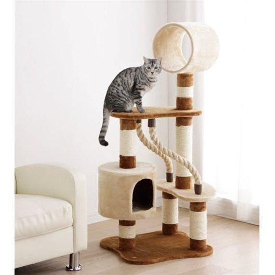 IRIS OHYAMA キャットタワー 猫タワー おしゃれ スリム 省 IRIS OHYAMA キャットタワー 猫タワー おしゃれ スリム 省