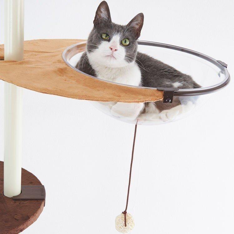 キャットタワー 猫タワー おしゃれ 突っ張り キャット 猫 タワー キャットポール キャットポール用 クリアハンガー 別売用 ボンビアルコン D わんことにゃんこのおみせ 通販 Paypayモール
