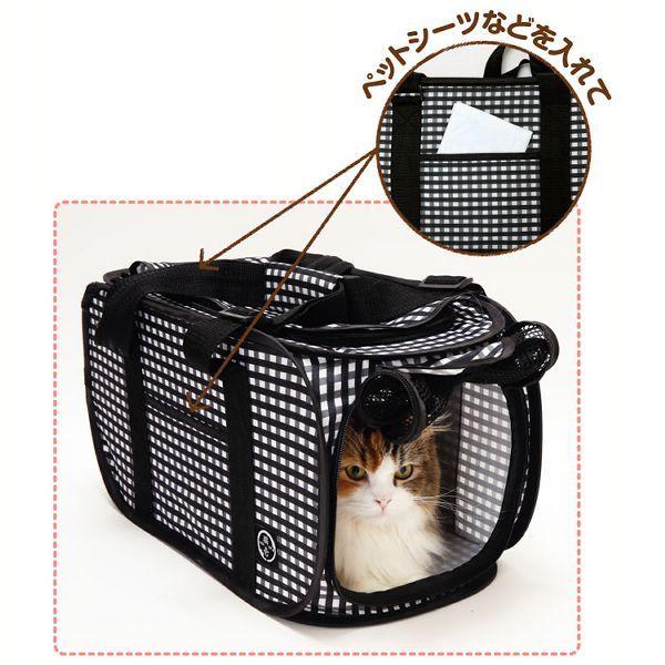 ペットカート キャリー カート 猫 ペット用 キャリー ポータブルキャリー 猫壱 (D)|wannyan|07