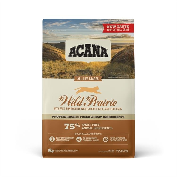 アカナ キャットフード ACANA アカナ ワイルドプレイリーキャット 1.8kg 穀類不使用 プレミアムフード アカナ 正規品 | 