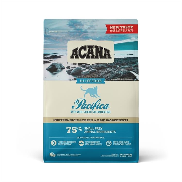 アカナ キャットフード ACANA アカナ パシフィカキャット 1.8kg 穀類不使用 食物アレルギーに配慮 プレミアムフード アカナ 正規品 | 