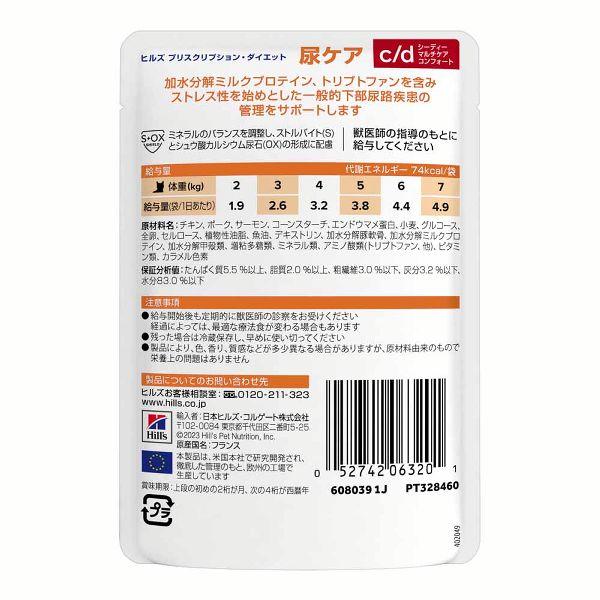 ヒルズ 猫 フード 尿ケア 療法食 プリスクリプション・ダイエット