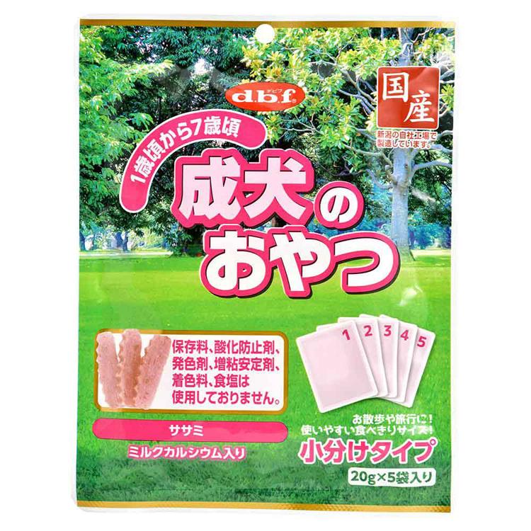 デビフペット 成犬のおやつ 100g(20g×5袋)×48 : Pet館 Yahoo!店 - 通販