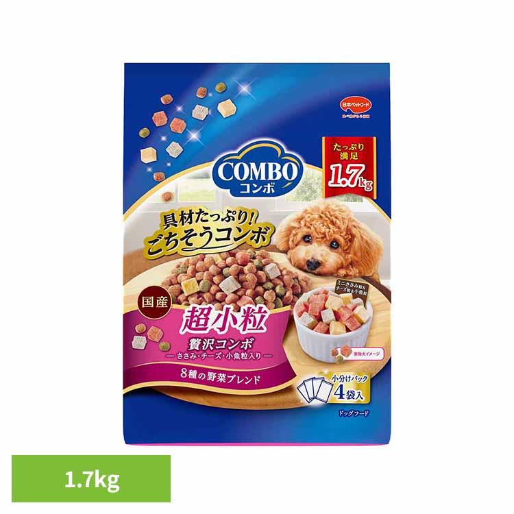 ドッグフード コンボ COMBO ドッグ 超小粒 ドライフード 成犬用 1.7kg 