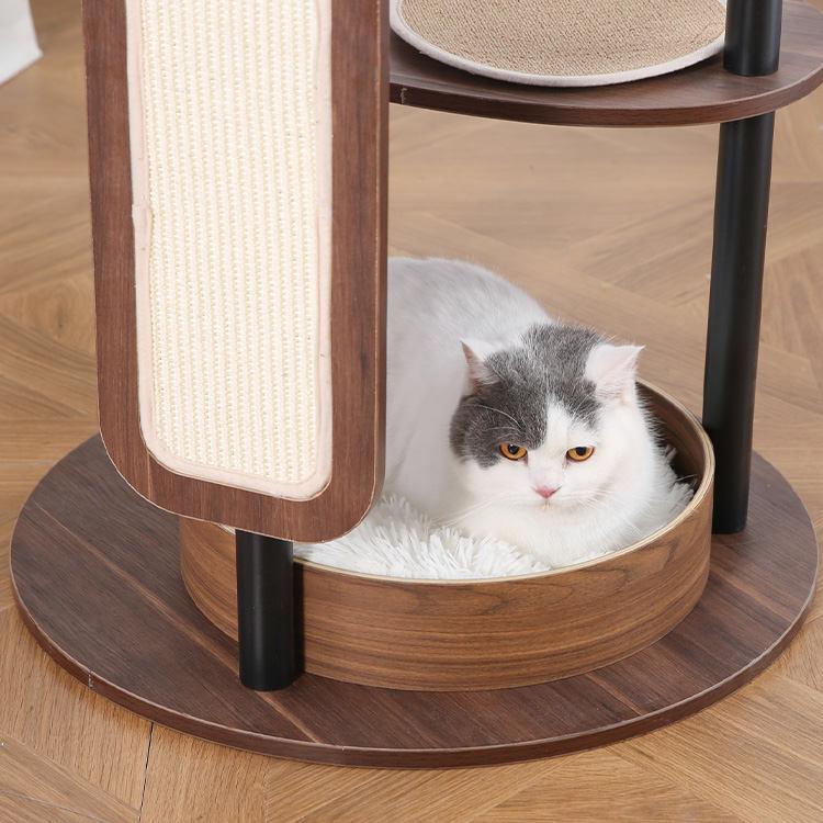 ペットファニチャー 木製 据え置き スリム 猫 ねこ おしゃれ キャット