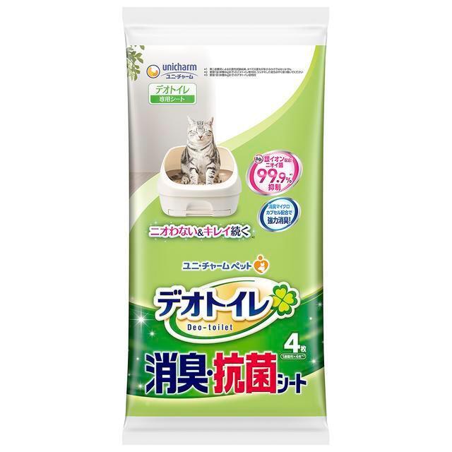 デオトイレ ユニ・チャーム ペットシート 消臭抗菌シ-ト 4枚×6袋