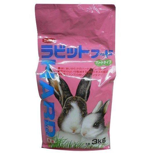 ニッパイ ラビットフード ハードタイプ 3kg(D)(DA) ウサギ用品 : Pet館
