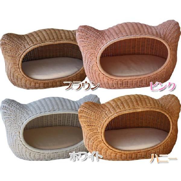 ラタンキティハウス (ペットベッド・猫・ネコ・ベッド・ベット・ペット