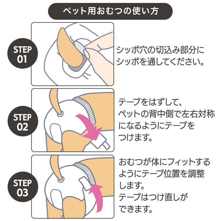 IRIS OHYAMA \最大4回分吸収で安心/ ペットオムツ 単品 超小型 IRIS OHYAMA \最大4回分吸収で安心/ ペットオムツ 単品 超小型